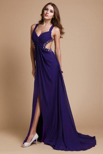 Mariage - Cotgrave New Sweetheart Straps Split Prom Dress