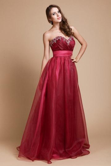 زفاف - Crayford New Tulle High Waist Prom Dress