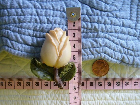 Mariage - Rose Bud 3D (BIG) Food Safe Silicone Mold Mould Cake Tool Fondant Gumpaste Pastillage Chocolate Candy Sugarcraft Resin Plaster Clay