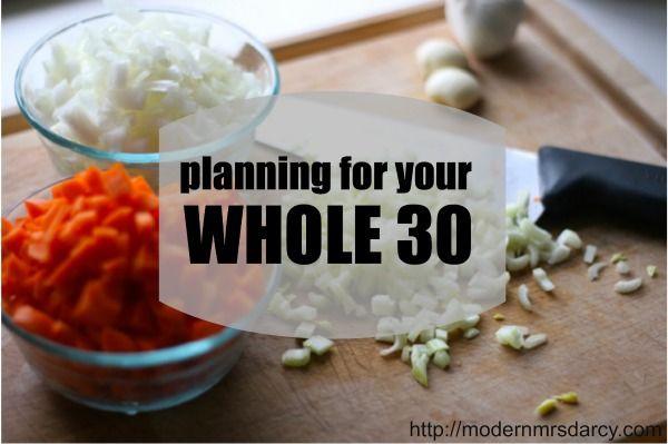 Свадьба - Dreading Your Whole 30? Just Start It Now (with 9 Planning Tips).