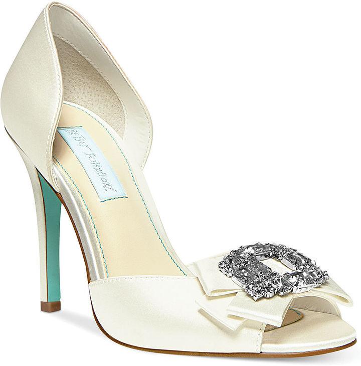 Wedding - Blue by Betsey Johnson Glam Evening Pumps