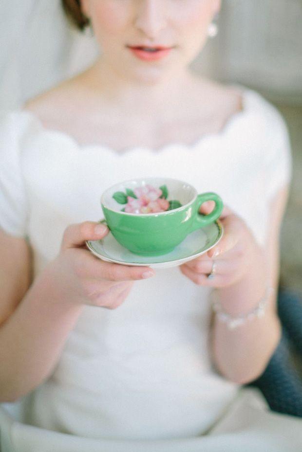 زفاف - Gorgeous Green And Blush Wedding Inspiration: Colour Ideas