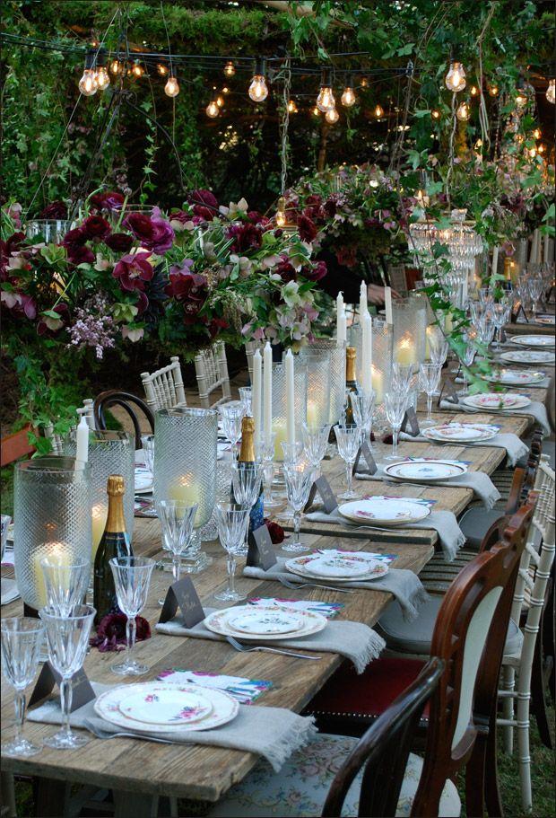 زفاف - Garden Tablescapes