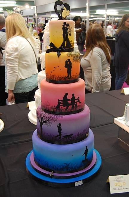 زفاف - The Internet Is Truly Baffled By This Wedding Cake