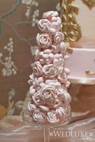 زفاف - White & Gold Wedding Cakes