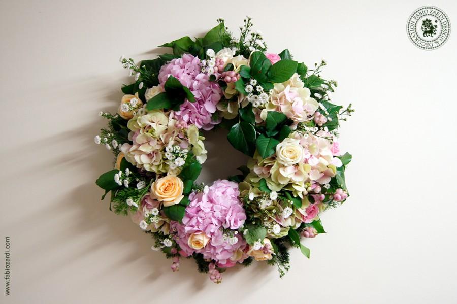 Свадьба - Wedding flower wreath