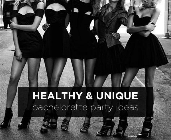 Свадьба - Healthy Bachelorette Party Ideas For The Active Bride