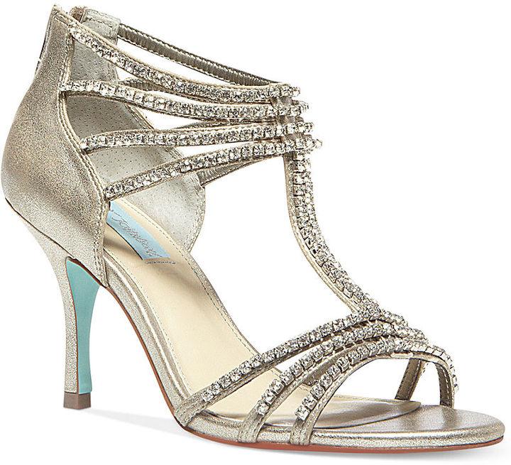 Mariage - Blue by Betsey Johnson Rock Evening Sandals