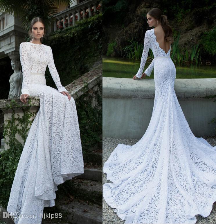 Mariage - Cheap High Neck Prom Dresses - Discount Bridal Winter Long Sleeve Wedding Dresses Wedding Gowns Online with $140.99/Piece 