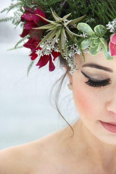 Свадьба - Winter Wedding Inspiration In Lakeside, Montana
