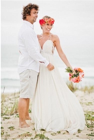 Свадьба - Weddings-BEACH-Gowns
