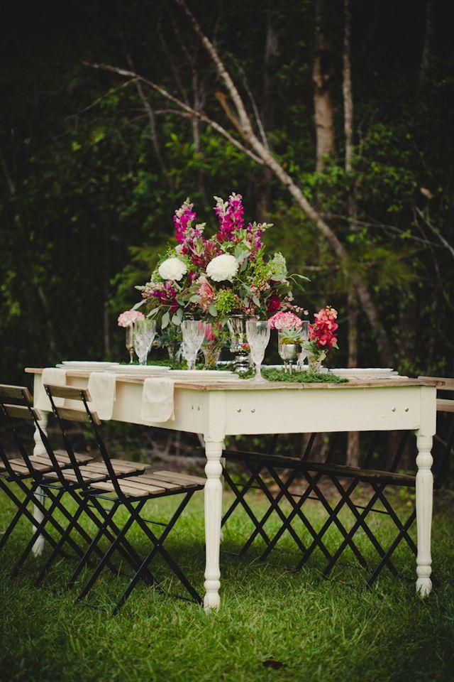Свадьба - Intimate, Wintry Garden Wedding