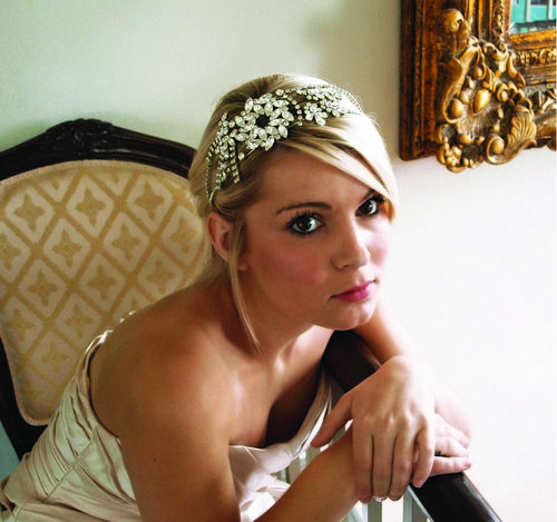 Hochzeit - Tallulah Side Headband (ic)