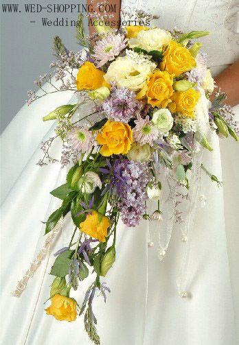 Свадьба - Cascading Bouquets