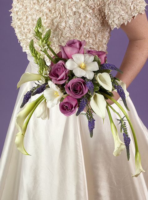 Mariage - Cascading Bouquets