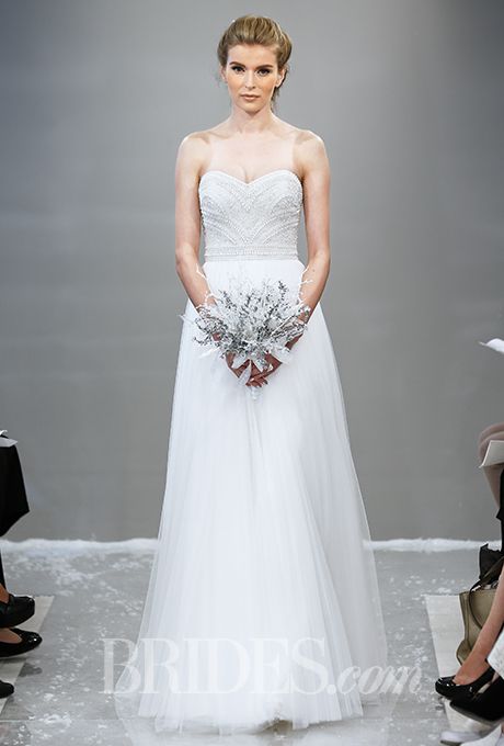 زفاف - Theia Wedding Dresses Fall 2015 Bridal Runway Shows Brides.com