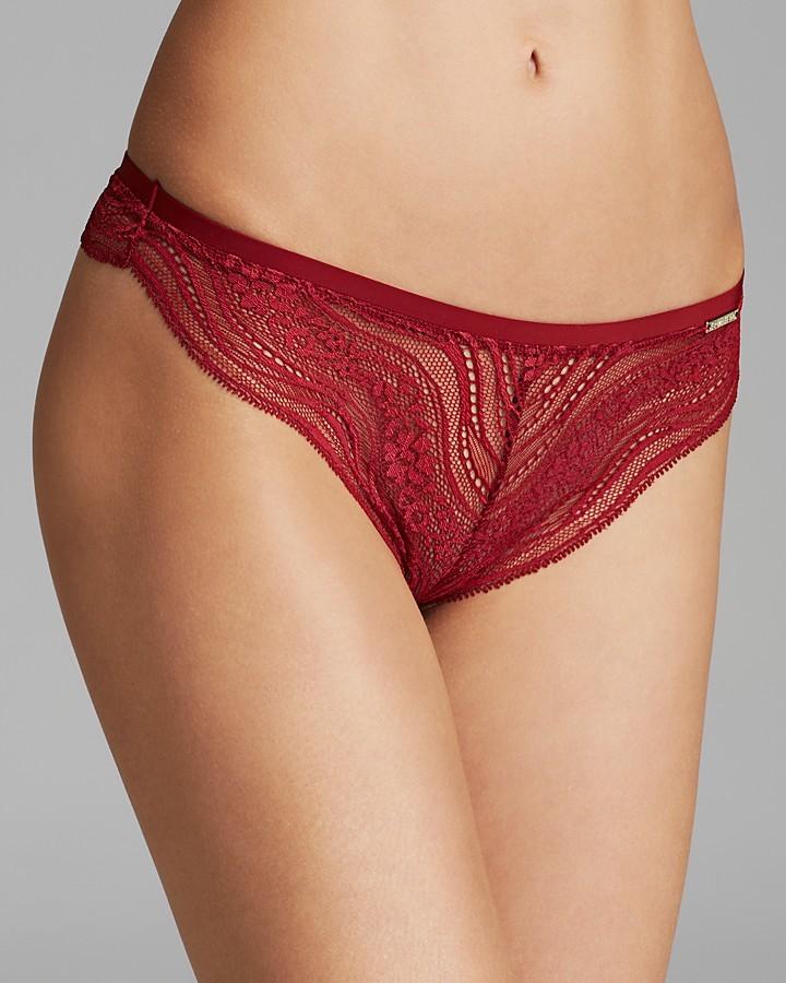 Свадьба - Calvin Klein Underwear Thong - Infinite Lace 