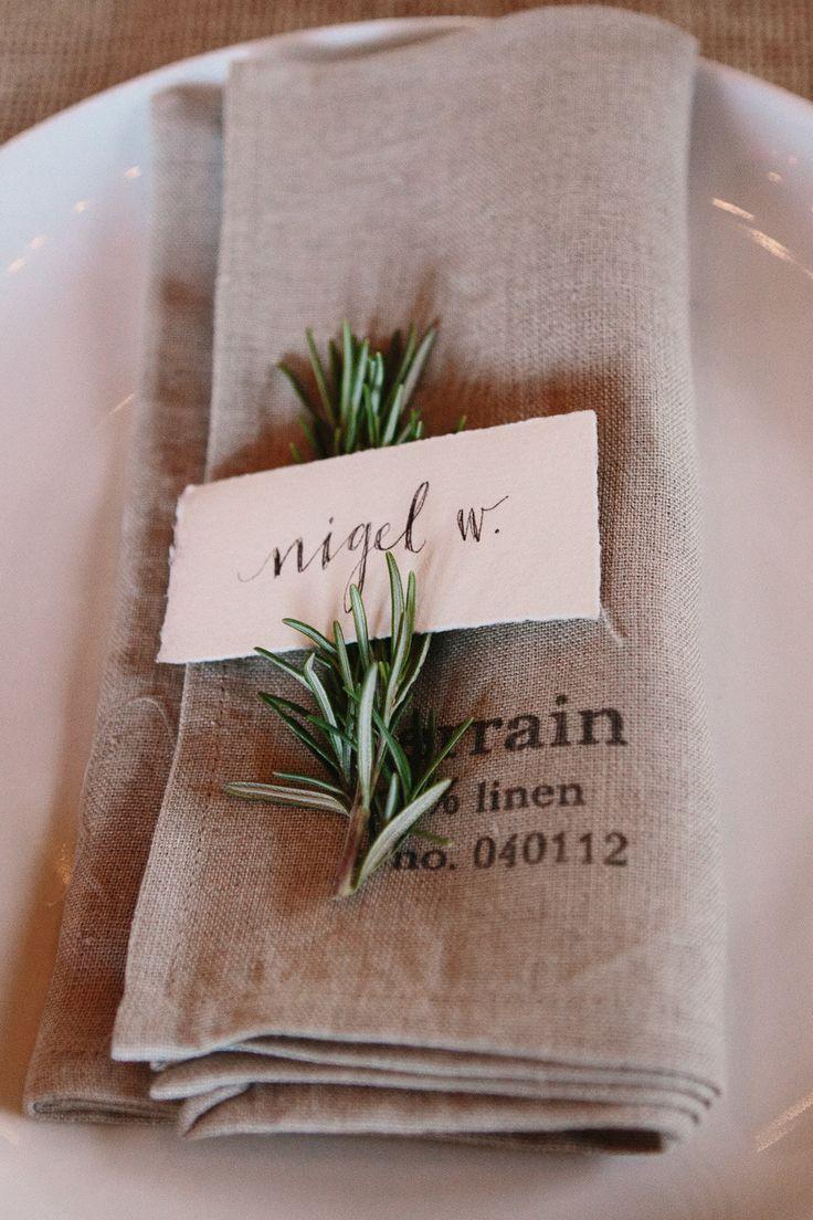Mariage - Place Settings