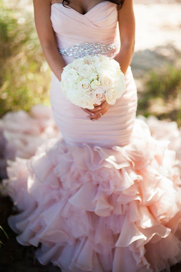 Wedding - Pink Wedding Dresses (Pinktober)