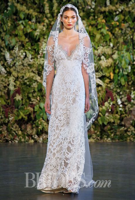 Mariage - Claire Pettibone Wedding Dresses Fall 2015 Bridal Runway Shows Brides.com
