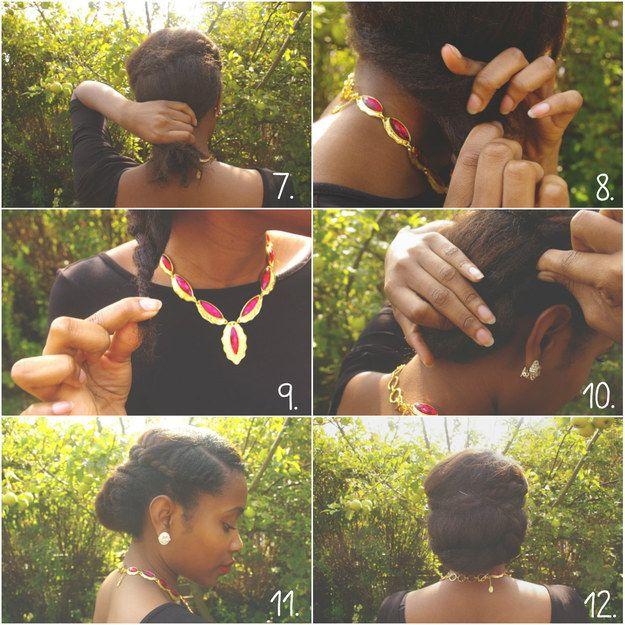 Mariage - This Gorgeous Natural Hair Updo Will Instantly Step Up Your Game