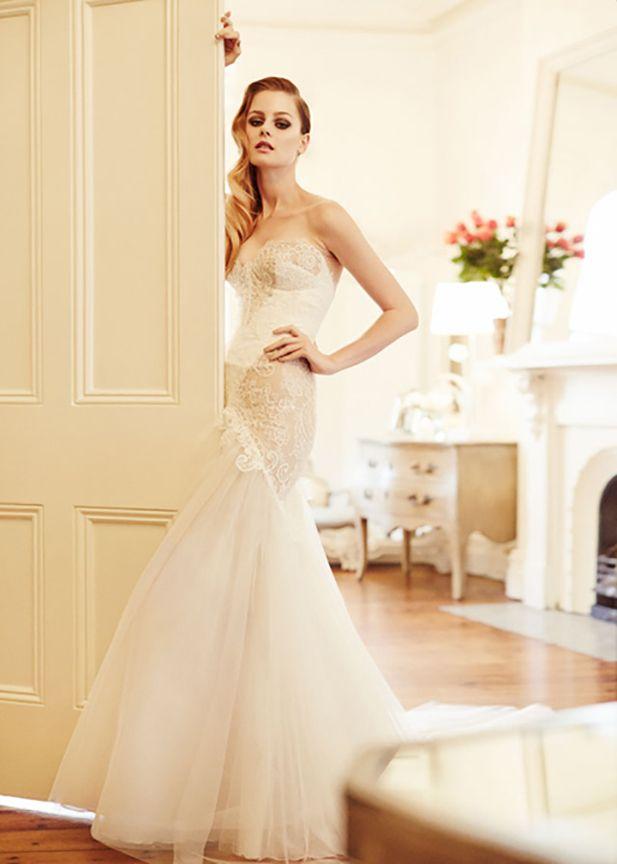 Hochzeit - Well Dressed: Heavenly Bridal Gowns By Pallas Couture