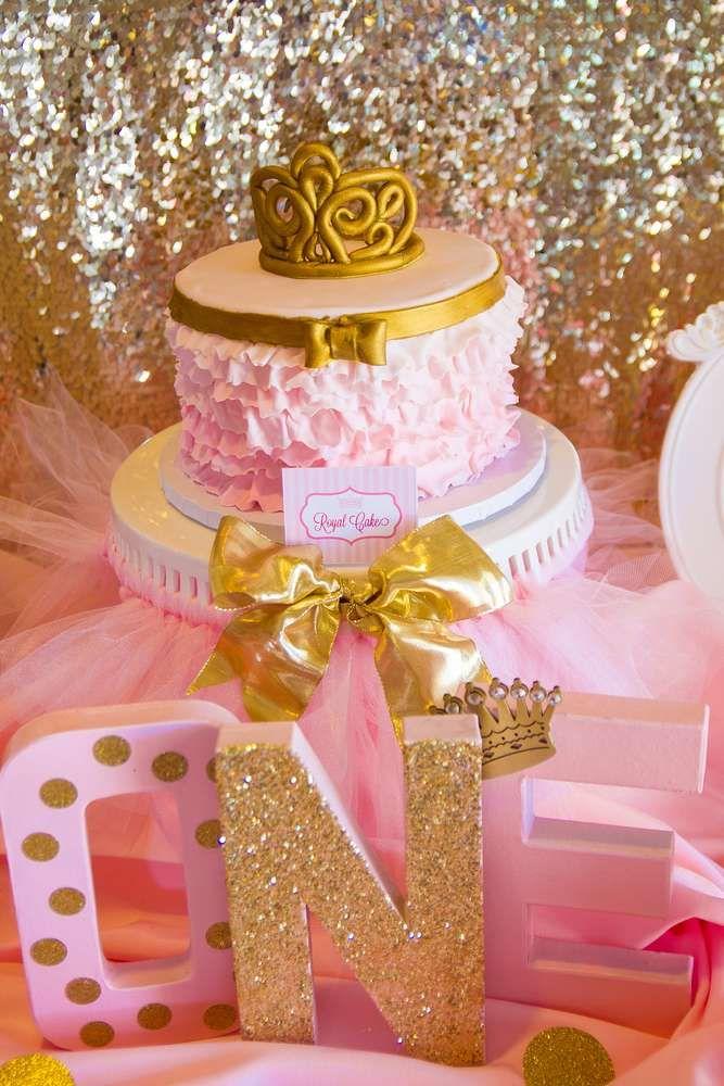 Hochzeit - Pink And Gold Birthday Party Ideas