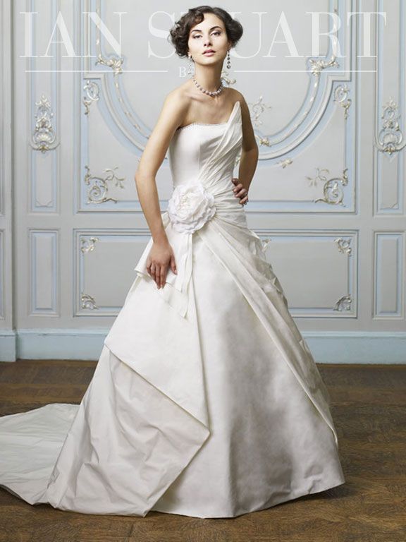 Wedding - One Shoulder Strap Wedding Dress Inspiration