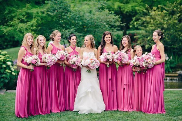Hochzeit - Glamorous Pink Garden Wedding At Cascade Hills Country Club