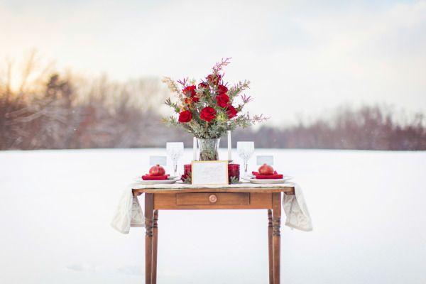 Mariage - Ohio Winter Wonderland Inspiration Shoot At Cuyahoga Valley National Park