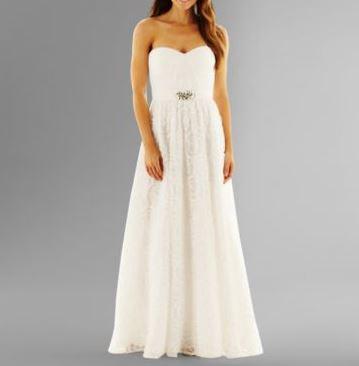 Hochzeit - Lace Bridal Gown Front
