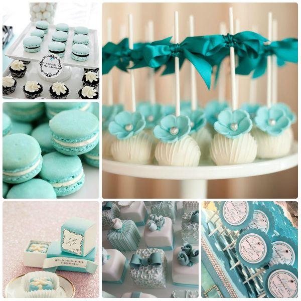 Wedding - Tiffany Blue Themed Wedding Ideas And Invitations- Perfect For Winter Weddings