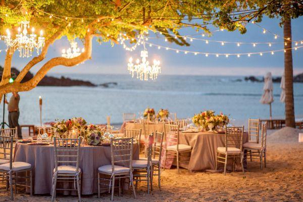 Hochzeit - Elegant Beach Wedding In Punta Mita, Mexico