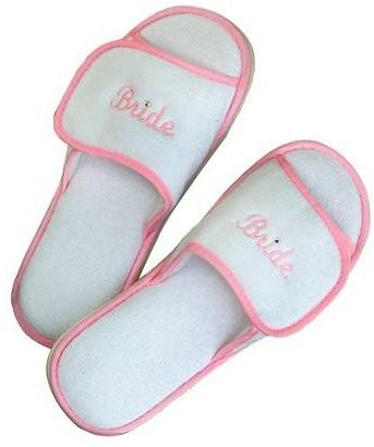 Wedding - Cathy's Concepts Bride Spa Slippers - M/L