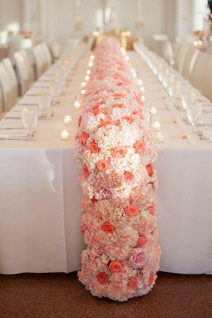 Wedding - Romantic Floral Wedding Centerpieces