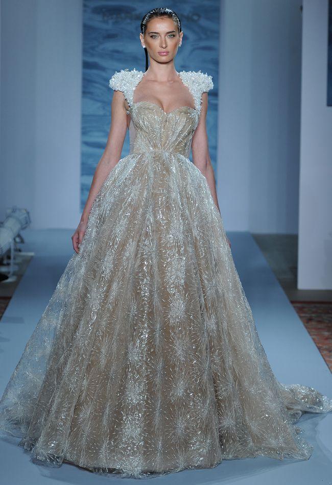 Hochzeit - Mark Zunino 2015 Wedding Dresses Inspired By Flowing Waters For Fall