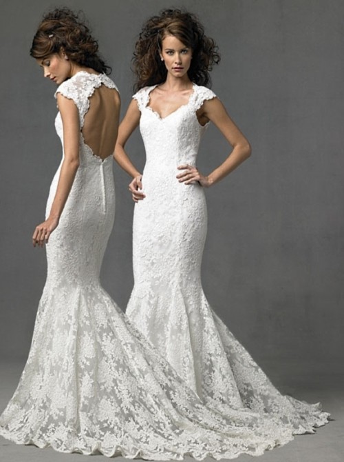 Mariage - lace wedding dress