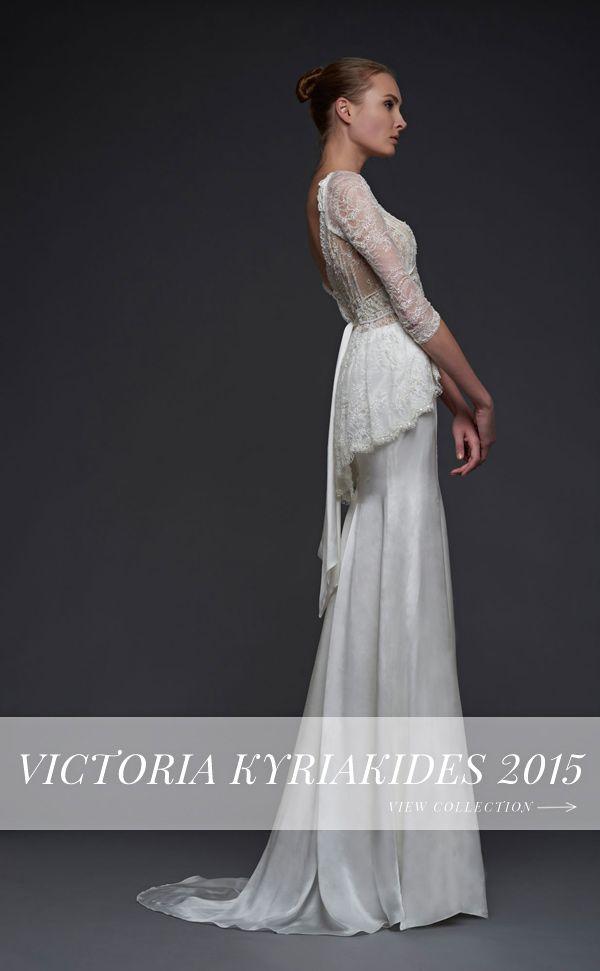 Hochzeit - Victoria KyriaKides Fall 2015 Collection