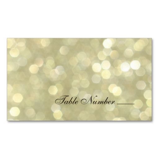Hochzeit - Champagne Bubbles Escort Card