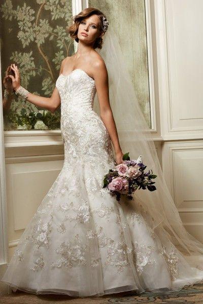زفاف - Strapless Wedding Dress Inspiration