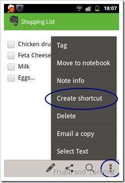 Mariage - Using Evernote For Menu Planning