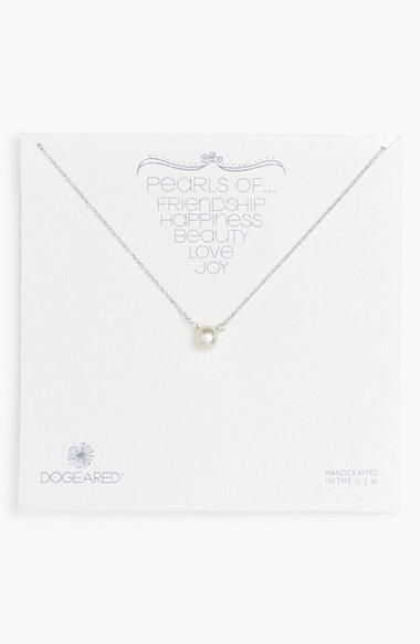 Wedding - Dogeared 'Pearls of...' Boxed Pendant Necklace