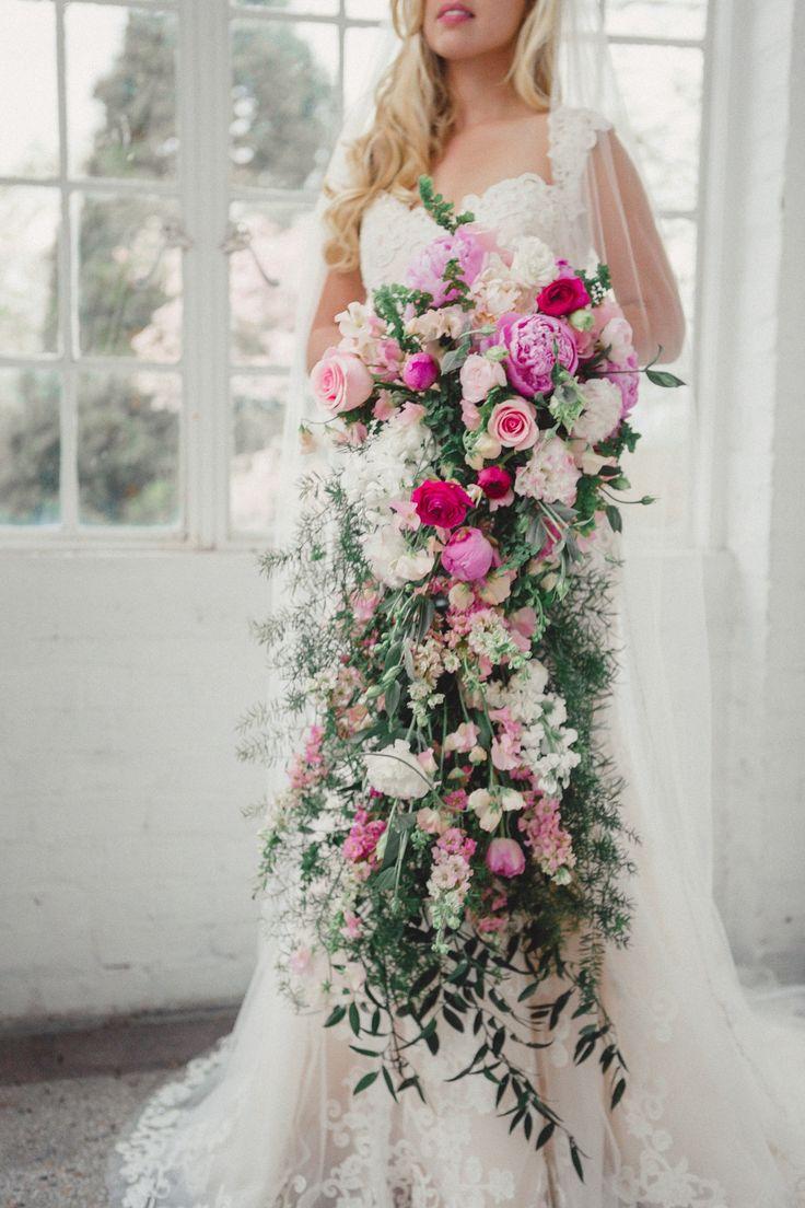 Hochzeit - Vintage Pink   Gold Bridal Inspiration