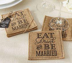 Mariage - Rustic Wedding Favors and Ideas