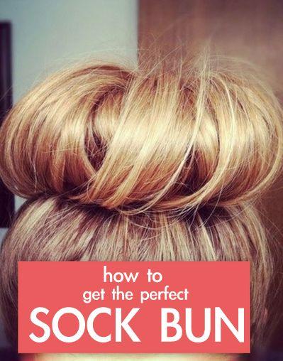 Mariage - How To Get The Perfect Sock Bun