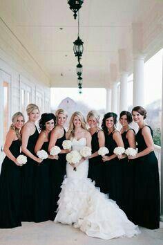 Свадьба - Black,white & Ivory Wedding