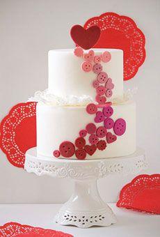Wedding - Heart Themed Wedding Cakes