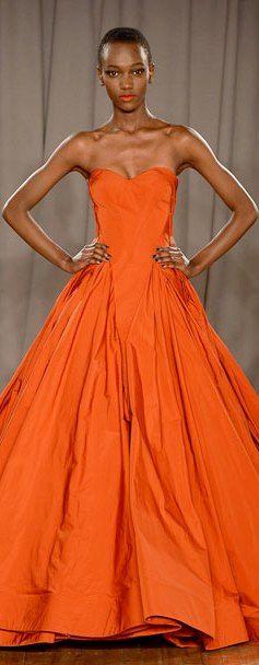 Свадьба - Gowns....Orange Obsessions