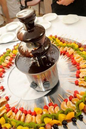Mariage - Chocolate Fountain Recipes & Ideas