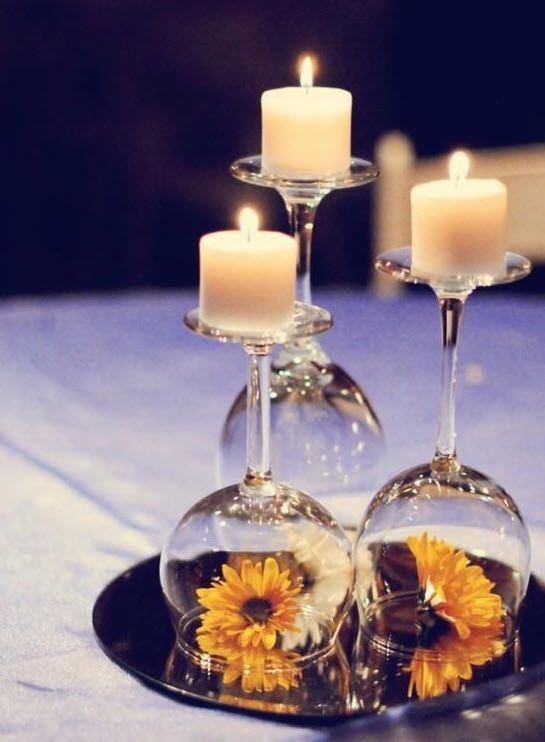 Wedding - 12 Wedding Centerpiece Ideas From Pinterest